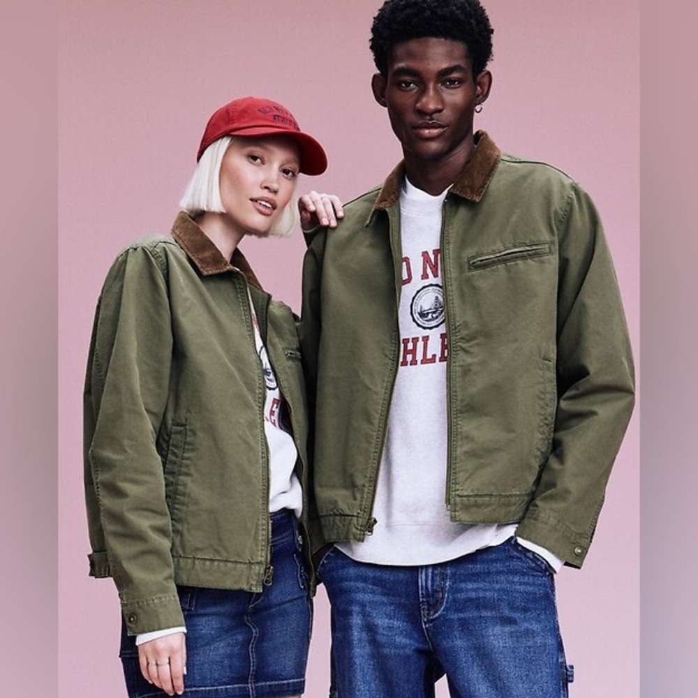 Old Navy Vintage 1994 Reissue Barn jacket - olive green size M perfect condition